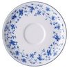 Arzberg Form 1382 Untertasse für Kaffeetasse 210 ml, Unterteller, Unter Teller, Blaublüten, Porzellan, 14 cm, 41382-607671-14741 Bild 4