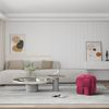 Vesgantti Sitzhocker Fußhoker aus Samt Moderne Sitztruhe für Wohnzimmer, Schlafzimmer Bild 2