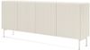 yourhouse24 Kommode Muti 4D 195x81x40 cm Kaschmir, Schwarz Bild 5