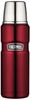 Thermos 4003. 248. 047 Thermosflasche Stainless King, Edelstahl Cranberry 0,47 l, Drehverschluss, 12 Stunden heiß, 24 Stunden kalt, BPA-Free Bild 2