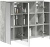 vidaXL Badezimmerspiegelschrank Beton Grau 73,5 x 16 x 62,5 cm 889170 Bild 3