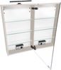 Badezimmermöbel Spiegelschrank Waschtisch Badschrank Set Taupe-Kiesel V-90.59F-02 Bild 5