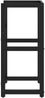 vidaXL Badezimmer Waschtischgestell Schwarz 40x38x83 cm Eisen 338499 Bild 4