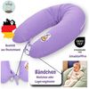 SEI Design Stillkissen Seitenschläferkissen Babynestchen mit EPS Mikroperlen, Schwangerschaftskissen mit Bezug, Schwangerschaftskissen mit Bezug, Bezug 100% Baumwolle Bild 3