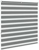 vidaXL Doppelrollo Dunkelgrau 140x150 cm Stoffbreite 135,9 cm Polyester 4014139 Bild 4