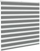 vidaXL Doppelrollo Dunkelgrau 140x150 cm Stoffbreite 135,9 cm Polyester 4014139 Bild 3