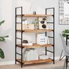 vidaXL Tischplatte 100x40x4 cm Rechteckig Massivholz Akazie 4008848 Bild 3