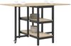 vidaXL Esstisch 122 x 80 x 76,5 cm Holzwerkstoff Sonoma-Eiche 8006038 Bild 3