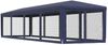 vidaXL Partyzelt mit 10 Mesh-Seitenwänden Blau 3x12 m HDPE 319247 Bild 5