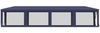vidaXL Partyzelt mit 10 Mesh-Seitenwänden Blau 3x12 m HDPE 319247 Bild 4