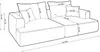 Vente-unique - Sofa 4-Sitzer – tiefe Komfortsitzfläche – Cord – Beige – PINETA Bild 4