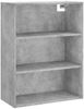 vidaXL Highboard Betongrau 69,5x34x180 cm Holzwerkstoff 3200549 Bild 5