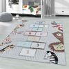 Kinder Teppich Paula rechteckig - 100x150 cm - Grau Bild 2