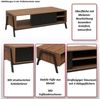 MCW Couchtisch MCW-O40-C, Mit Fußbodenschoner Bild 4