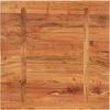 vidaXL Tischplatte 70x70x2,5 cm Quadratisch Massivholz Akazie 370932 Bild 5
