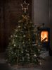 Hängende LED Christbaum Lichterkette mit Stern für Innen 274 LED´s -"Baummantel" Bild 4
