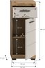Standschrank B/H/T: 37x88x31 cm in Evoak Oak Nachbildung Bild 4