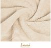 Lavea 4er Set Handtuch 50x100 cm, Frottierserie Elena, Creme Bild 4