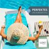 LILENO HOME Liegenauflage perfekt für Strandliege, Sonnenliege Auflage, Gartenliege Auflage, (1er Set), 1er Set Polster Auflage für Rollliegen Anthrazit, Sitzpolster waschbar Bild 3