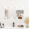 Wandspiegel, Badspiegel mit LED-Leuchten 40x60 cm Glas Rechteckig de6984 Bild 2