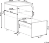 Aktenschrank grau CAMI Bild 2