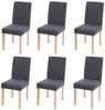 MCW Esszimmerstuhl Littau-s-6 (Set, 6 St), 6er-Set, Rutschfest durch Kunststoffuntersatz, Abgerundete Kanten Bild 4