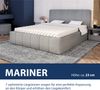 Matratze 80x200 cm Taschenfederkern 7 Zonen H2 und H3 MARINER Bett 23 cm neu Bild 4