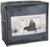 9 kg Gewichtsdecke | ca. 135 x 200 cm | Entspannungsdecke – schwere Bettdecke | Anti-Stress Decke | Therapiedecke | weicher Polyester-Fleece-Bezug Bild 4