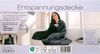 9 kg Gewichtsdecke | ca. 135 x 200 cm | Entspannungsdecke – schwere Bettdecke | Anti-Stress Decke | Therapiedecke | weicher Polyester-Fleece-Bezug Bild 5