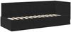 vidaXL Eckbettgestell mit Kopfteil Schwarz 80 cm x 200 cm Samt 42016251 Bild 4