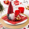 Goldene Platzteller 12 Stück 33CM Weihnachten Party Deko Bild 5