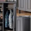 Kinderkleiderschrank Ajaton Grau 70 x 120.6 cm Vitalispa Bild 5