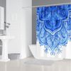 M&W DAS DESIGN Duschvorhang Shower curtains 180x200 Anti schimmel Waschbar bad vorhang Bild 3