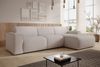 Selsey 'Bouvi' Ecksofa, Ottomane rechts, hellbeige, Bouclé Bild 3