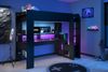 Parisot Hochbett Gaming "Online 1"mit Gamingtisch Weiß Bild 1