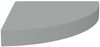 vidaXL Eck-Schweberegale 2 Stk. Grau 25x25x3,8 cm MDF 323902 Bild 3
