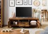 TV-Board Sheesham 175x45x55 braun lackiert ANCONA #110 Bild 4