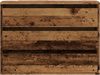 vidaXL Kommode Altholz-Optik 80x41x58 cm Holzwerkstoff 852859 Bild 4