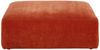 KAWOLA Sofa Sitzelement SEPHI medium Cord Vintage rot 39 x 82 x 107 cm Bild 2