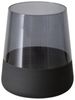 Trinkglas für Wasser oder Cocktails MOLUNA, schwarzes Glas, 380 ml Bild 1