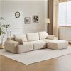 Leawin Sofa Sofa 3-2-1 Sitzer mit Schlaffunktion – Wohnzimmersofa modern & bequem, Bequemes Sofa mit Bettfunktion – modern, kompakt und flexibel nutzbar Bild 5