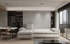 Ecksofa Sofa HECKTOR mit Schlaffunktion Stoff Abriamo Altrosa Ottomane Links Bild 2