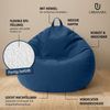 URBANARA Sitzsack 120l blau Basic-Comfort Bild 4