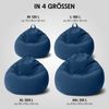 URBANARA Sitzsack 120l blau Basic-Comfort Bild 5