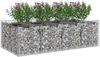vidaXL Gabionen-Hochbeet 2 pcs Silber 3422218 Bild 3