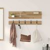 vidaXL Wandmontierter nachttisch Artisan-Eiche 90 x 15 x 36 cm 874426 Bild 4