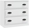 vidaXL Sideboards 3 Stk. Weiß Holzwerkstoff 3185215 Bild 4