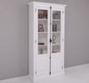 Büchervitrine Landhausstil weiß Bild 2