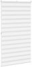 vidaXL Doppelrollo Weiß 125x200 cm Stoffbreite 120,9 cm Polyester 4014786 Bild 4