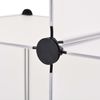 vidaXL Regalsystem Würfel-Regal mit 6 Fächern Weiß 244922 Bild 5